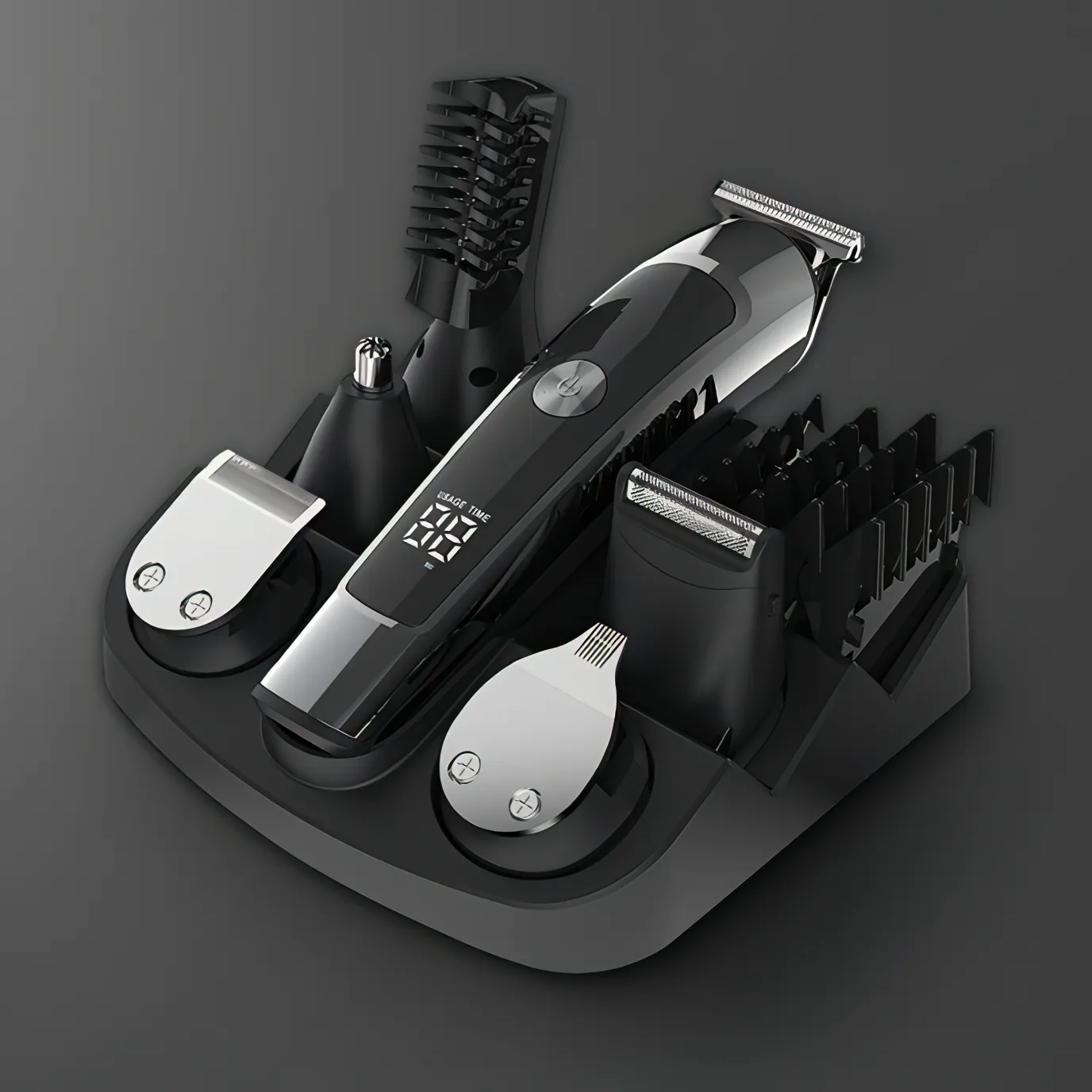 Tondeuse de toilettage AstraBlade – Tondeuse à cheveux et à barbe rechargeable tout-en-un pour hommes