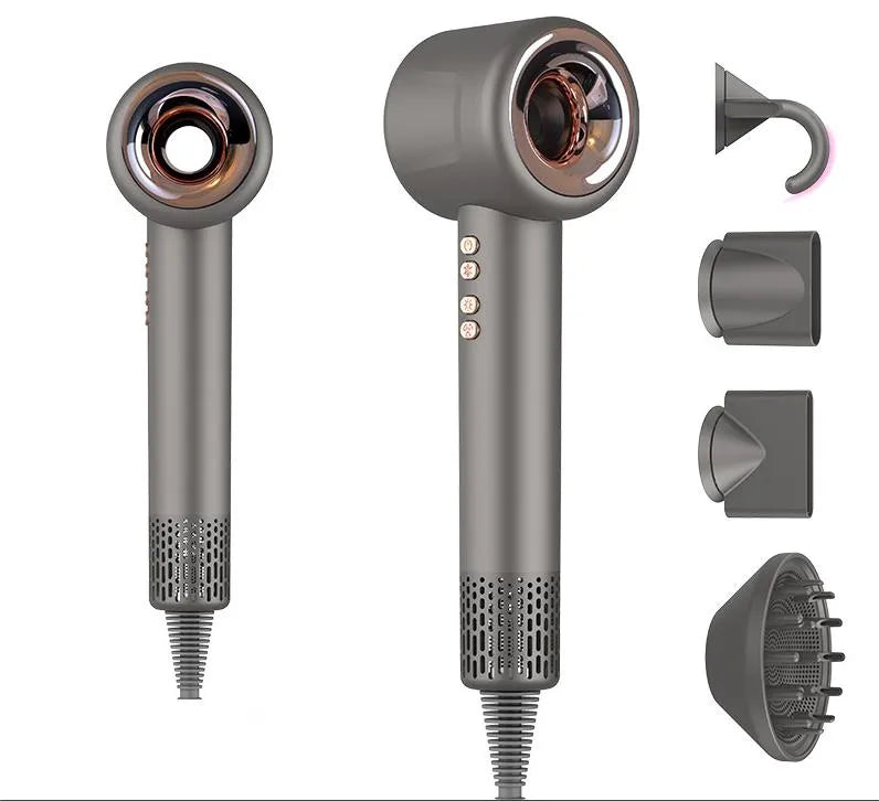 AEROVELLA Sèche-Cheveux Ionique Intelligent – Léger, Silencieux & Puissant 1600W