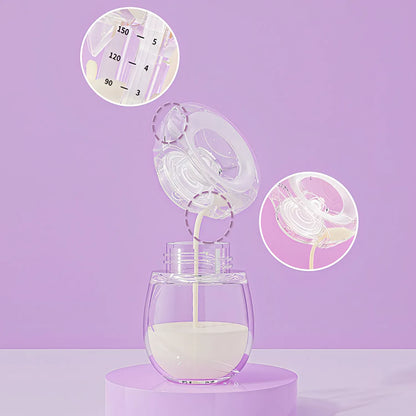 Tire-lait portable NurturaFlow – Mains libres, silencieux et rechargeable