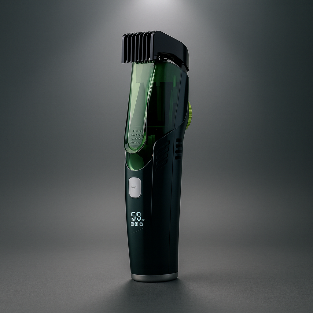 BeardCrafter X7 – Tondeuse à barbe sans fil à longueur réglable et chargement rapide par USB