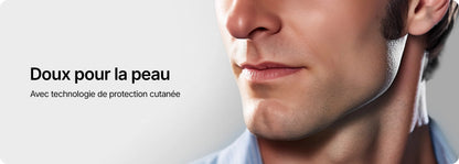 Vironix™ V1 Pro Rasoir Électrique 4D – Rasoir Rotatif Étanche avec Lames de Précision et Tondeuse Intégrée