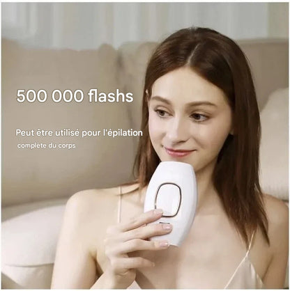 GlowSilk Appareil d’Épilation IPL – Une peau lisse à la maison