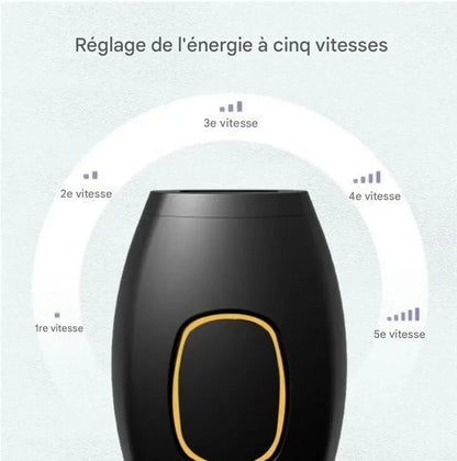 GlowSilk Appareil d’Épilation IPL – Une peau lisse à la maison